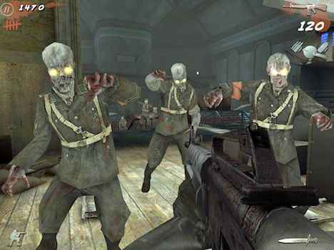 Call Of Duty: Black Ops Zombie gameplay 1