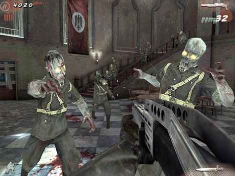 Call Of Duty: Black Ops Zombie gameplay 3