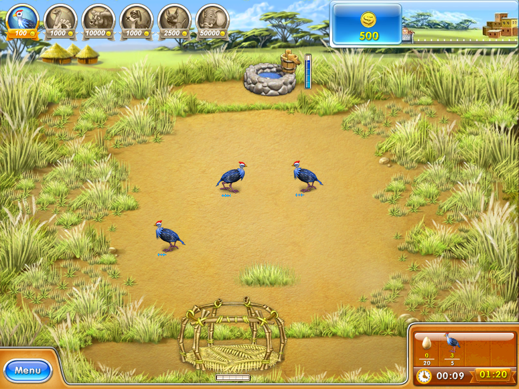 Farm Frenzy3 Madagascar HD gameplay 2